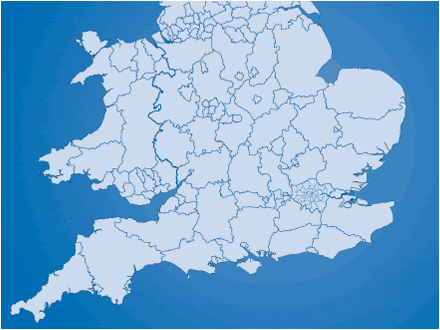 Map of the UK